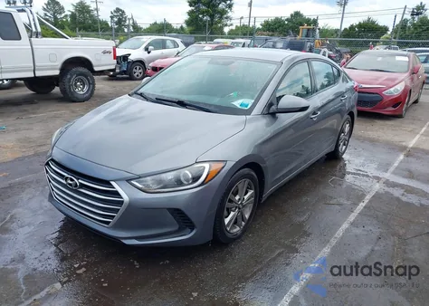 2018 Hyundai Elantra Sel из США, поврежденный, VIN 5NPD84LFXJH313126